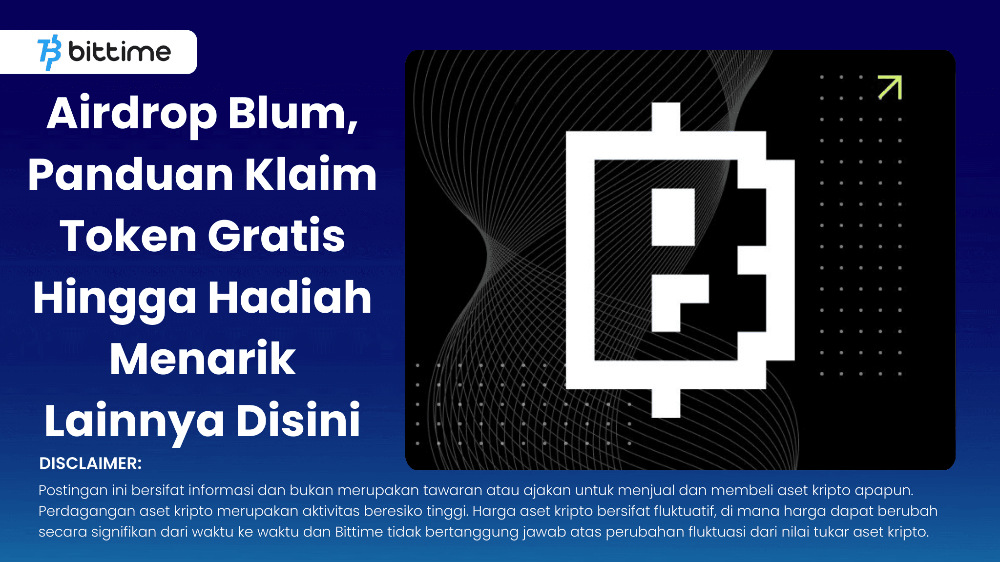 Airdrop Blum, Panduan Klaim Token Gratis Hingga Hadiah Menarik Lainnya Disini