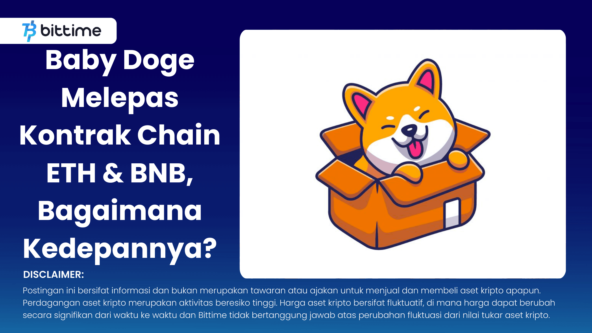 Baby Doge Melepas Kontrak Chain ETH & BNB, Bagaimana Kedepannya?